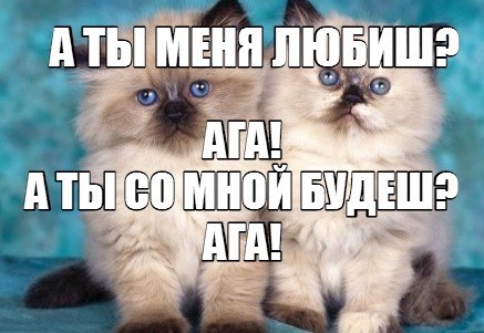 А ты меня любиш ага, а ты со мной будеш ага, Детская песенка