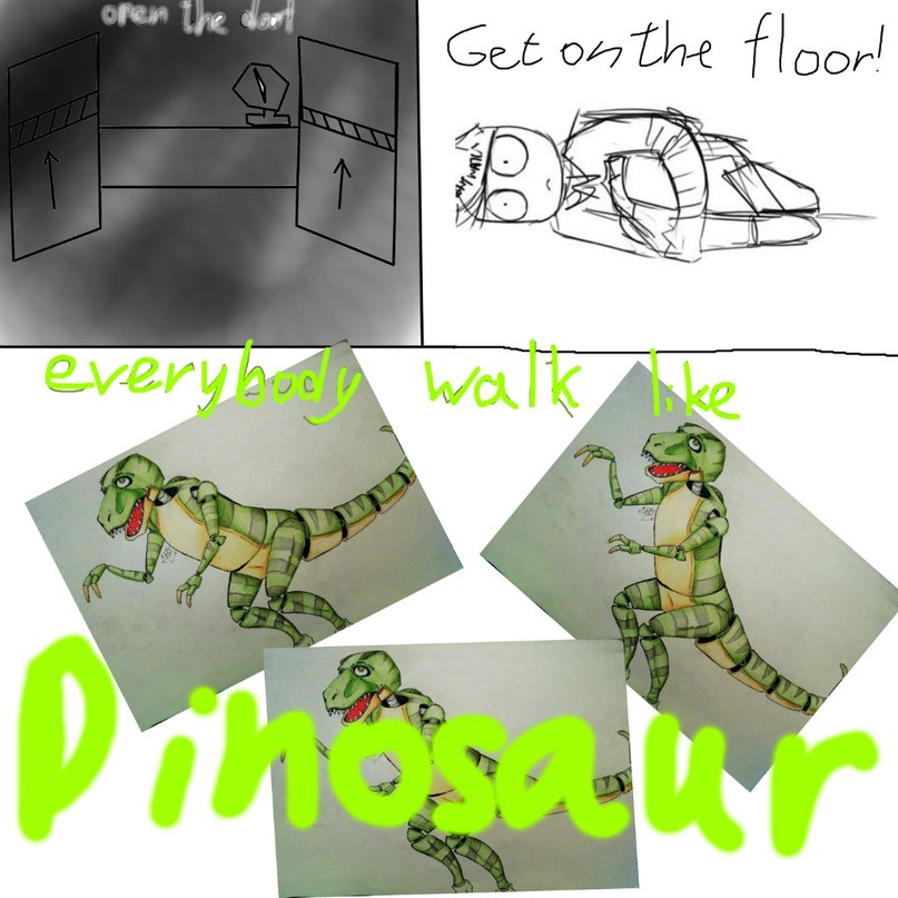 Open the door, get on the floor, OST 
